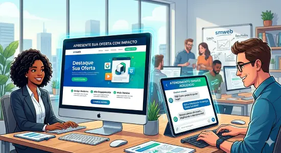 Ilustração da proposta da smweb